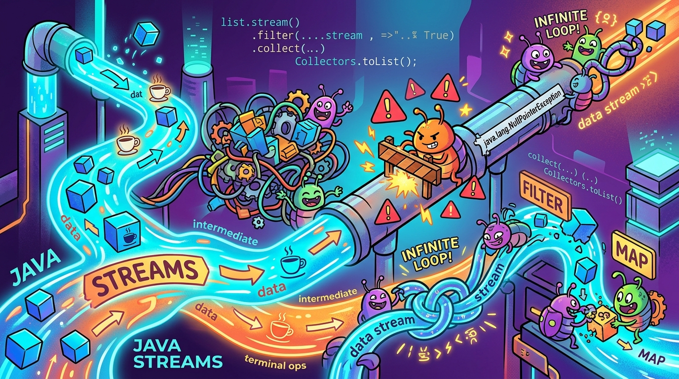 5 errores críticos que todos cometen con Java Streams (y cómo evitarlos)