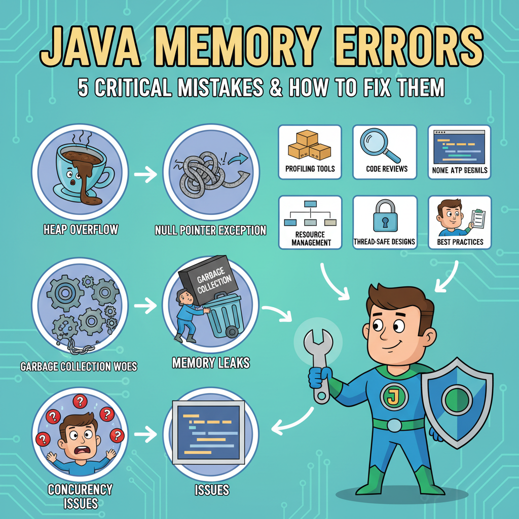 5 errores críticos que todos cometen con la memoria en Java (y cómo arreglarlos)