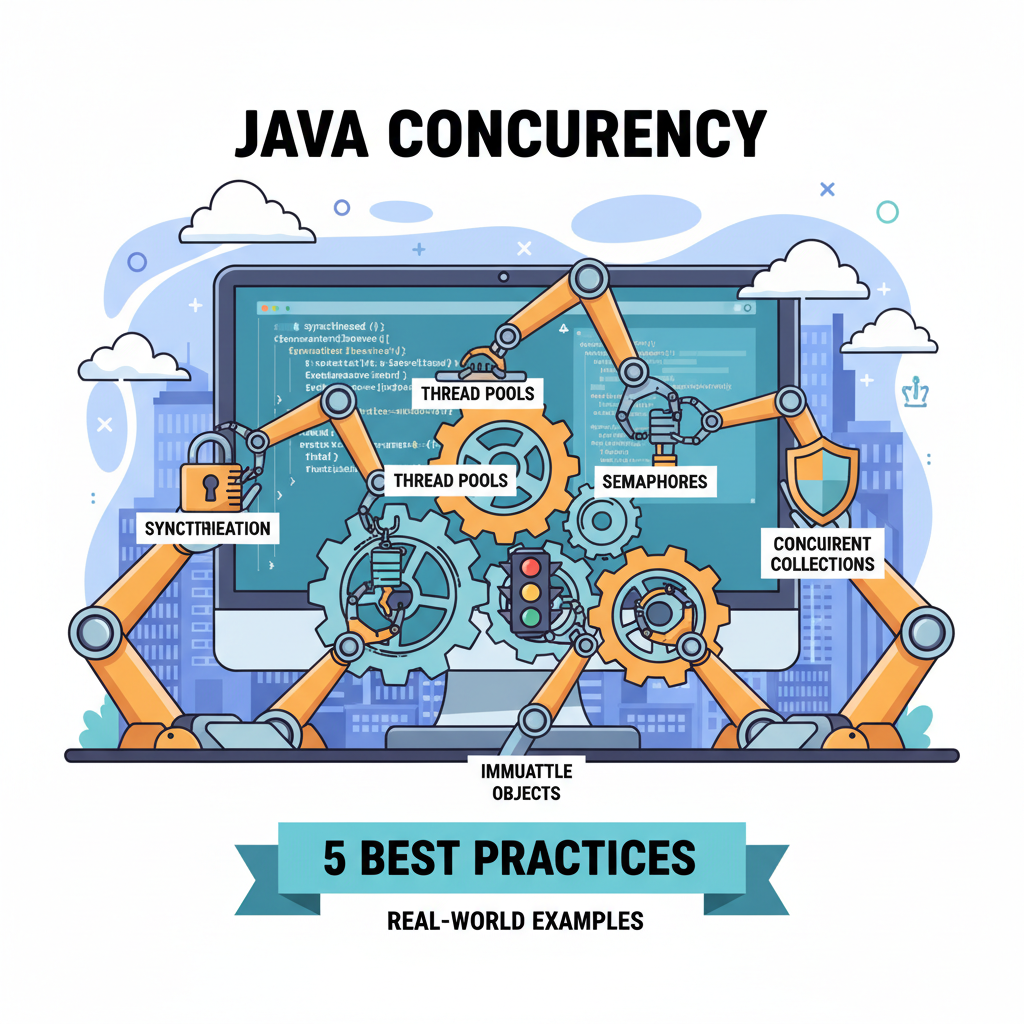 5 mejores prácticas para manejar concurrencia en Java (con ejemplos reales)