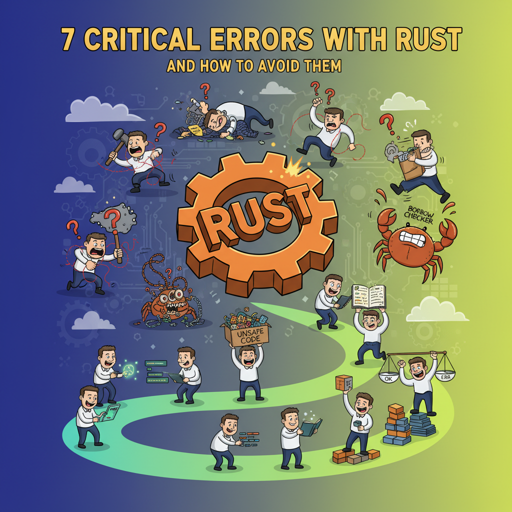 7 errores críticos que todos cometen con Rust (y cómo evitarlos)