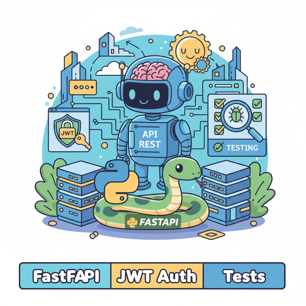 API REST con FastAPI, autenticación JWT y pruebas (proyecto práctico)