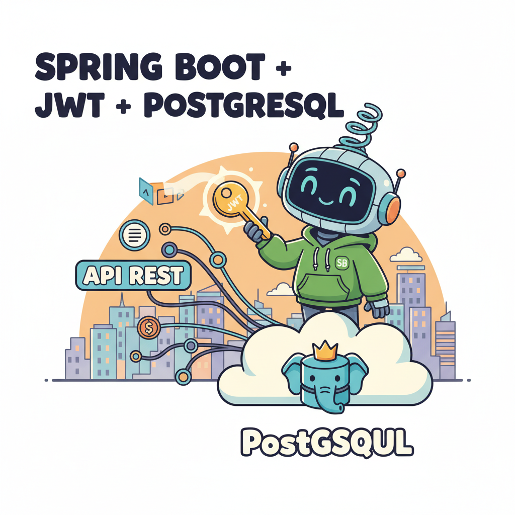 API REST con Spring Boot + JWT + PostgreSQL — proyecto práctico