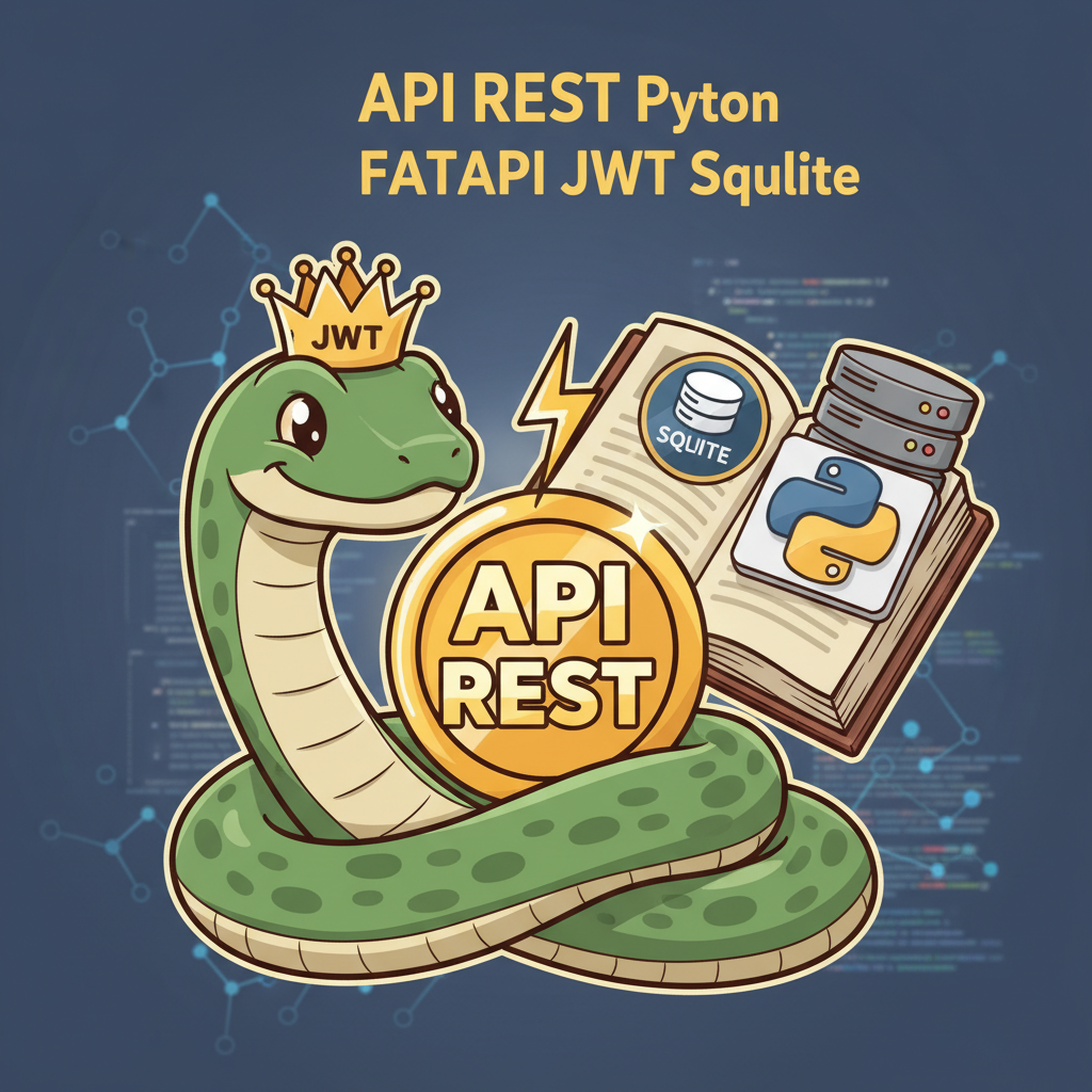 API REST en Python con FastAPI, JWT y SQLite — proyecto práctico