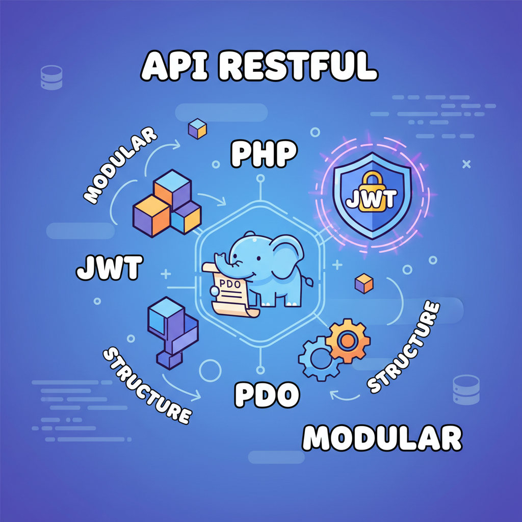 API RESTful en PHP con JWT, PDO y estructura modular