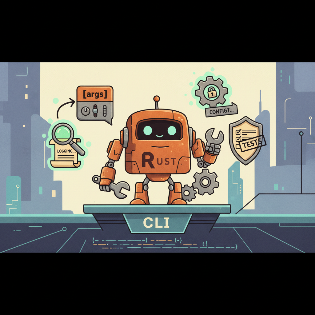 Cómo construir un CLI robusto en Rust: argumentos, logging, configuración y pruebas