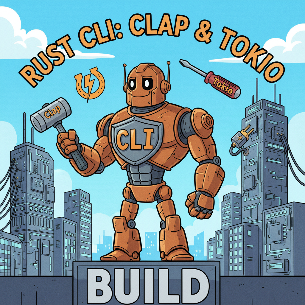 Cómo construir un CLI robusto en Rust con Clap y Tokio