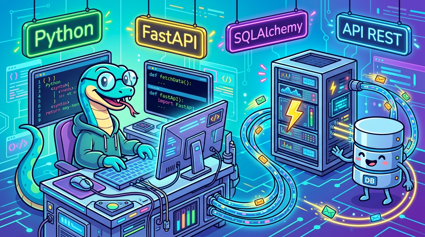 Cómo construir una API REST asíncrona con FastAPI y SQLAlchemy (Async) paso a paso