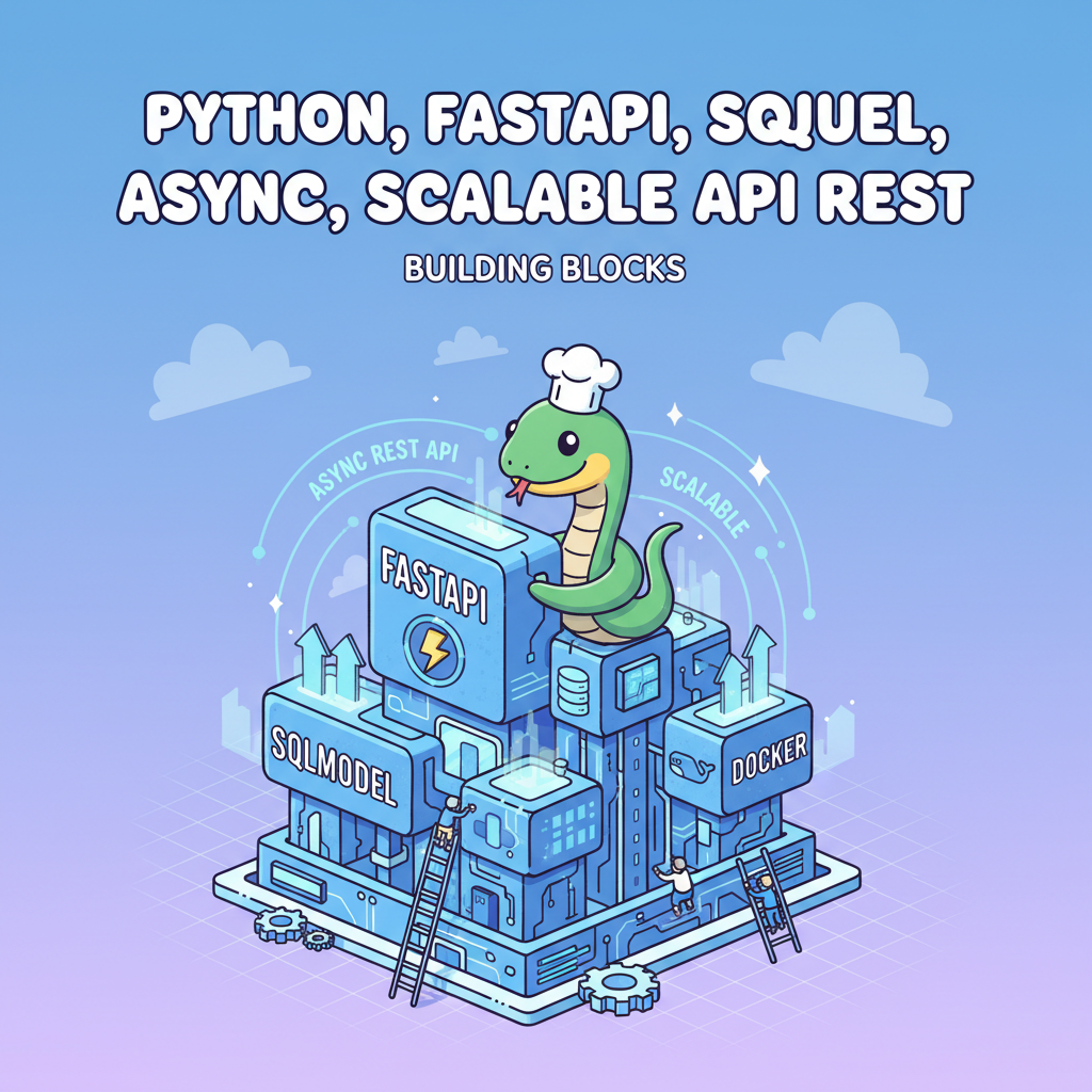 Cómo construir una API REST asíncrona y escalable en Python con FastAPI, SQLModel y Docker