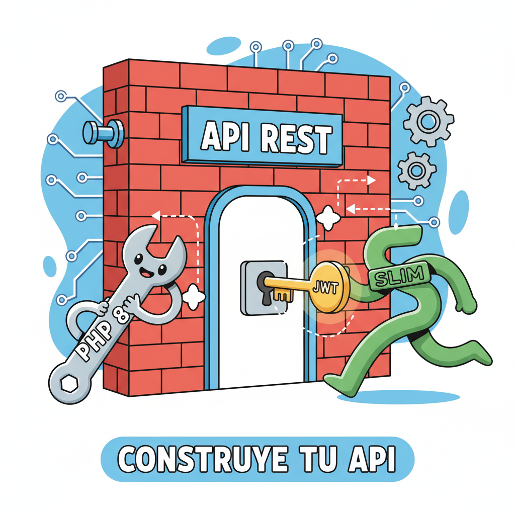 Cómo construir una API REST con PHP 8, Slim y JWT paso a paso
