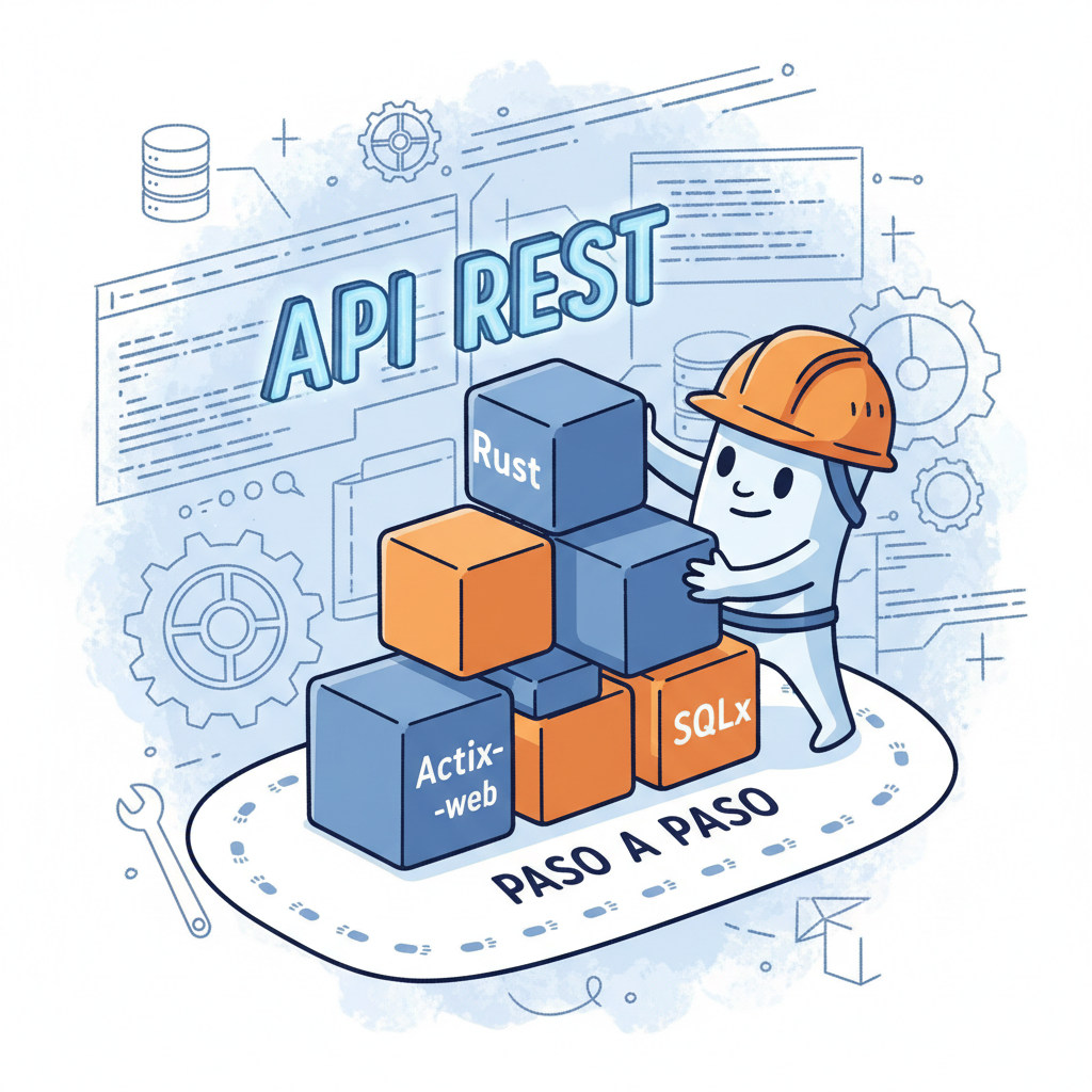 Cómo construir una API REST en Rust con Actix-web y SQLx paso a paso