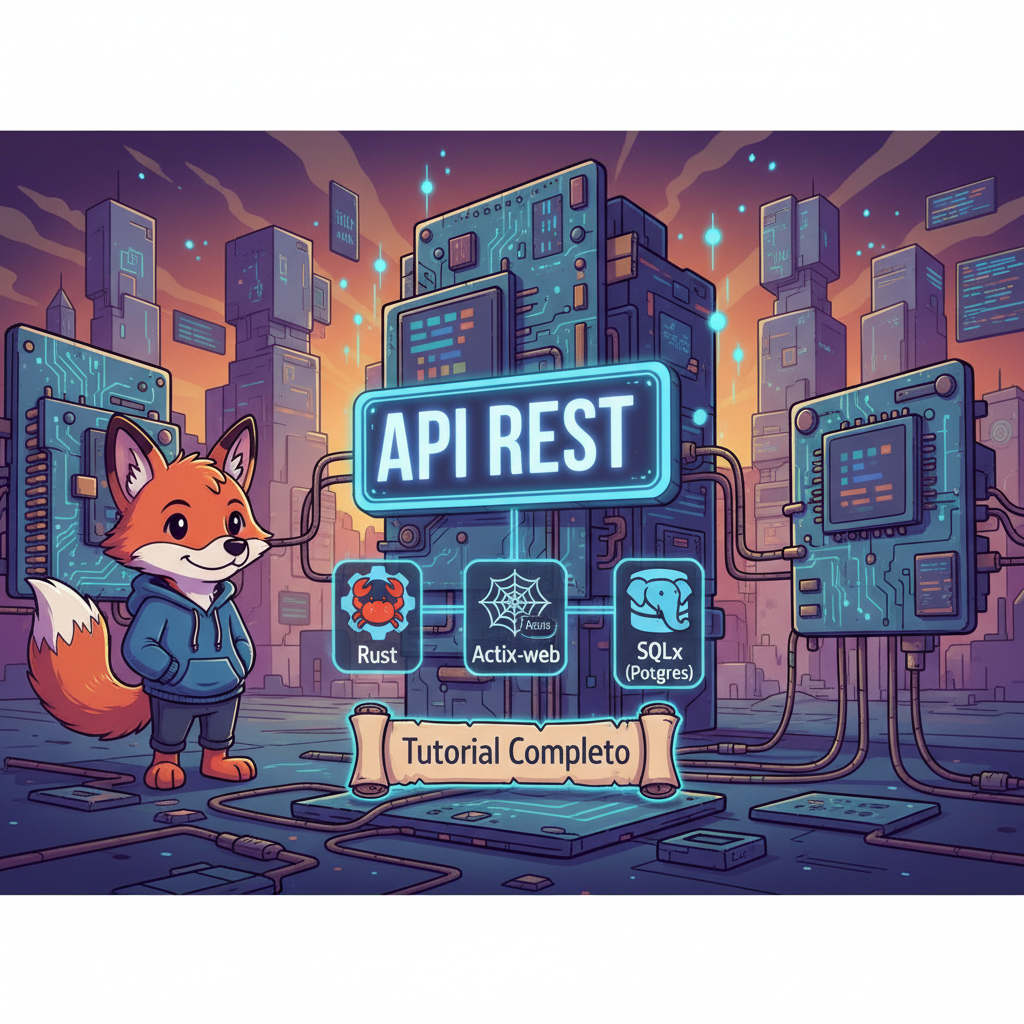 Cómo construir una API REST en Rust con Actix-web y SQLx (Postgres) — Tutorial completo