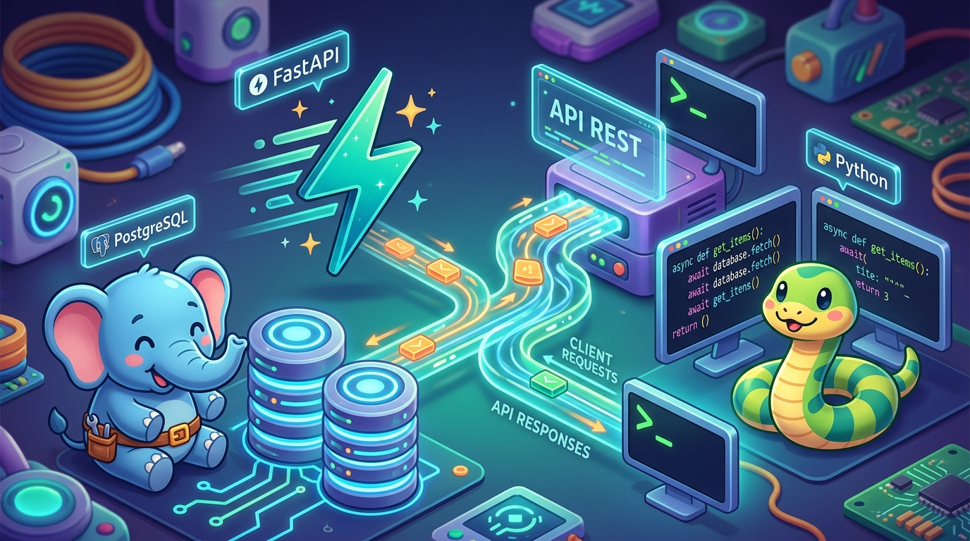 Cómo construir una API RESTful asíncrona con FastAPI, SQLAlchemy (async) y PostgreSQL