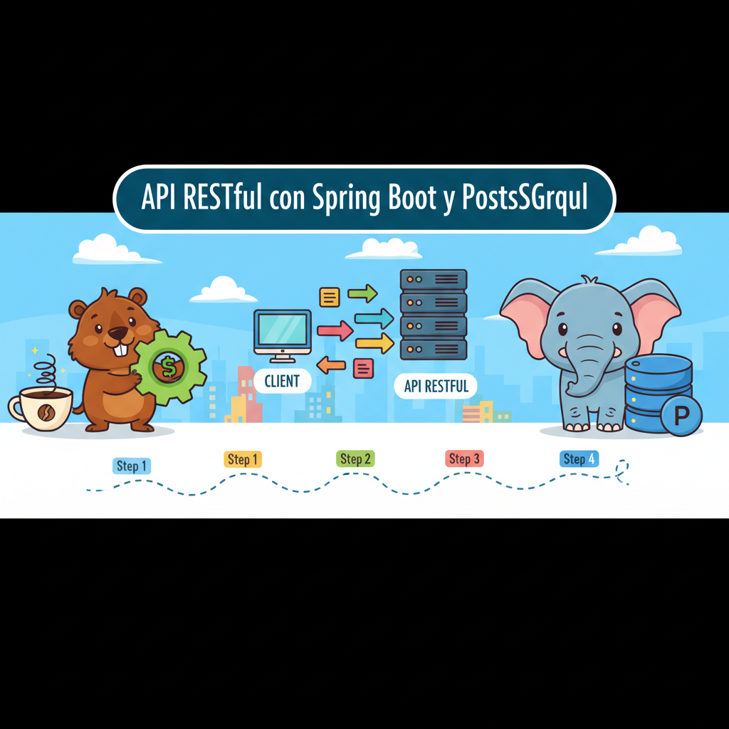 Cómo construir una API RESTful con Spring Boot y PostgreSQL paso a paso