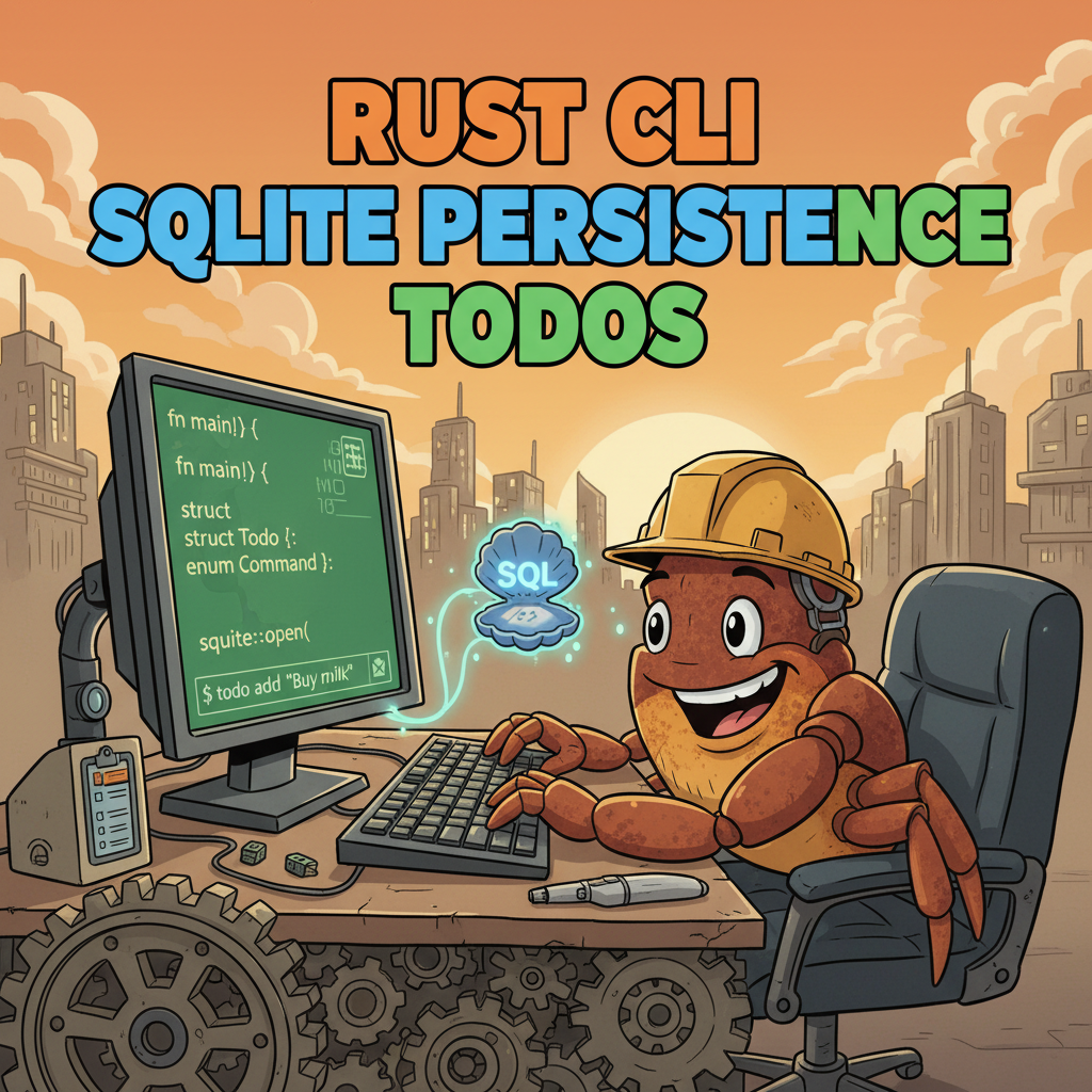 Construye un CLI de TODOs en Rust con persistencia SQLite