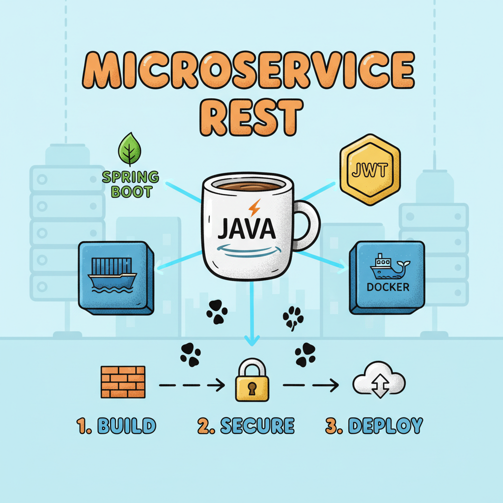 Construye un microservicio REST en Java con Spring Boot, JWT y Docker (paso a paso)
