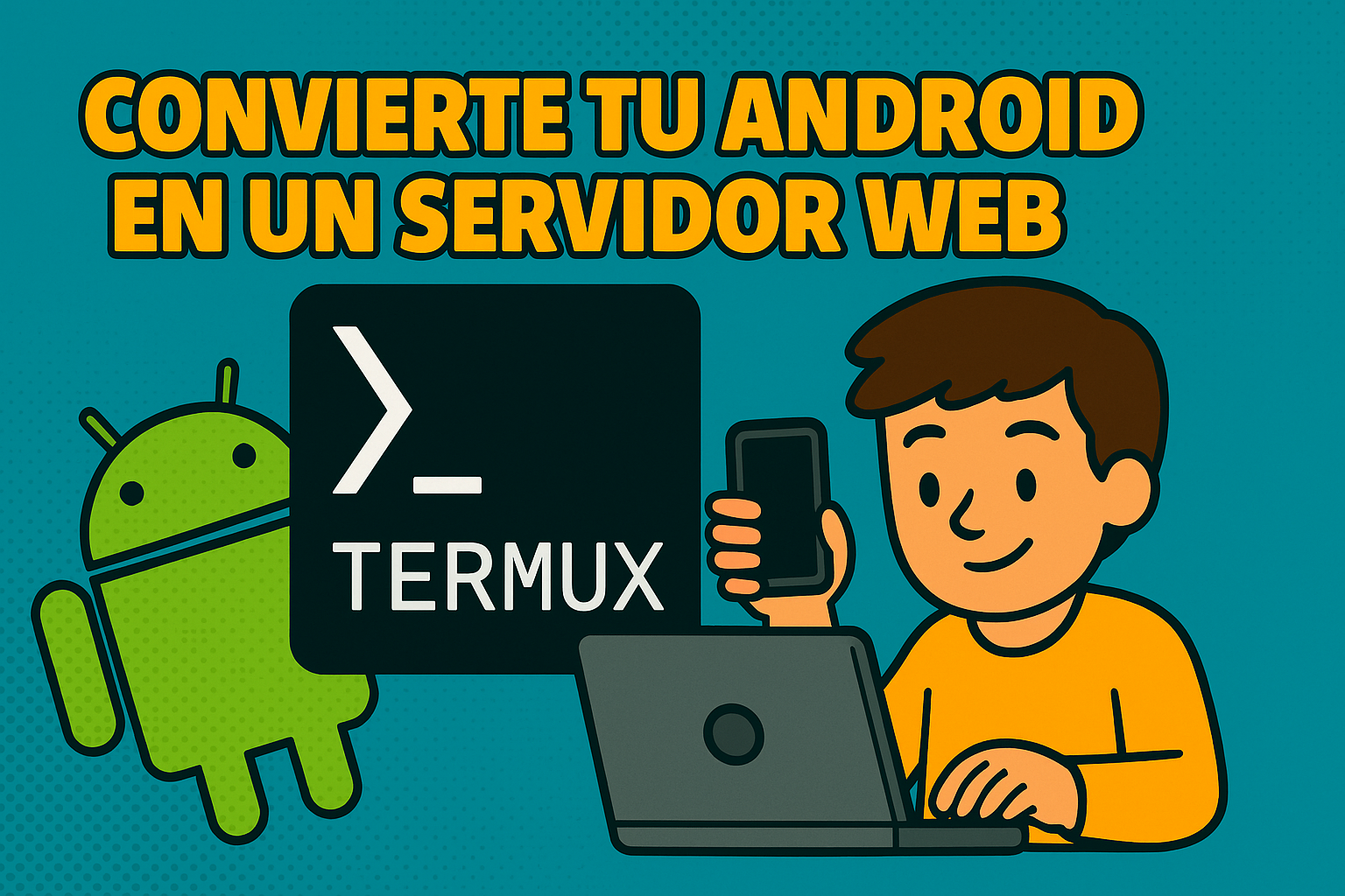 Convierte tu Android en un servidor web con Termux