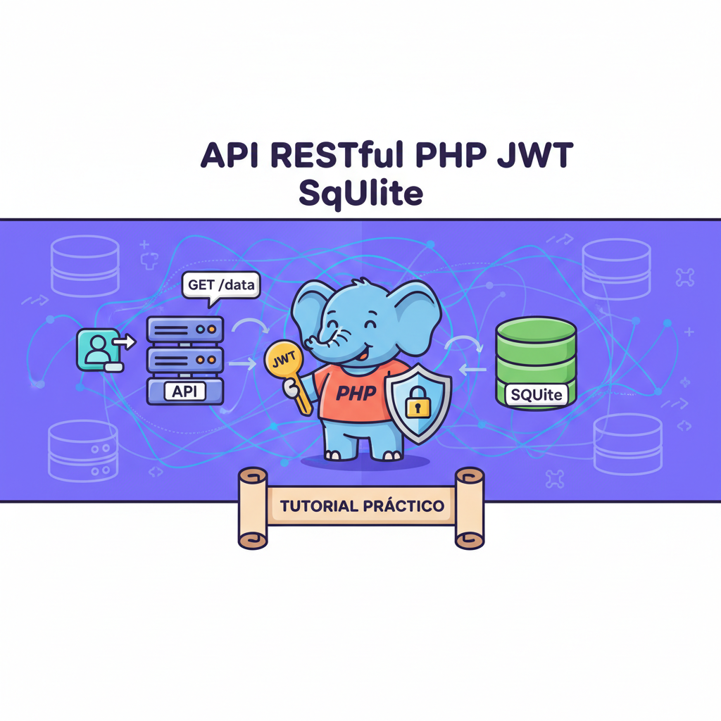 Crear una API RESTful en PHP con autenticación JWT y SQLite (tutorial práctico)