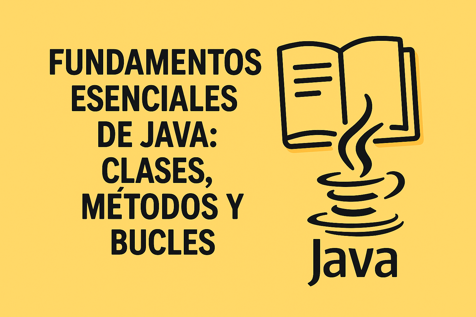 Fundamentos Esenciales de Java: Clases, Métodos y Bucles