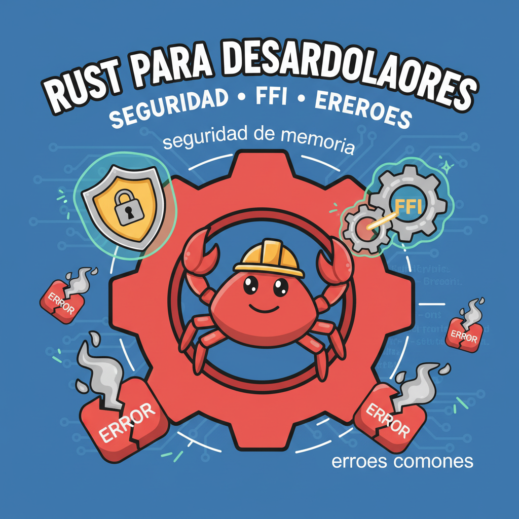 Guía completa de Rust para desarrolladores: seguridad de memoria, FFI y errores comunes
