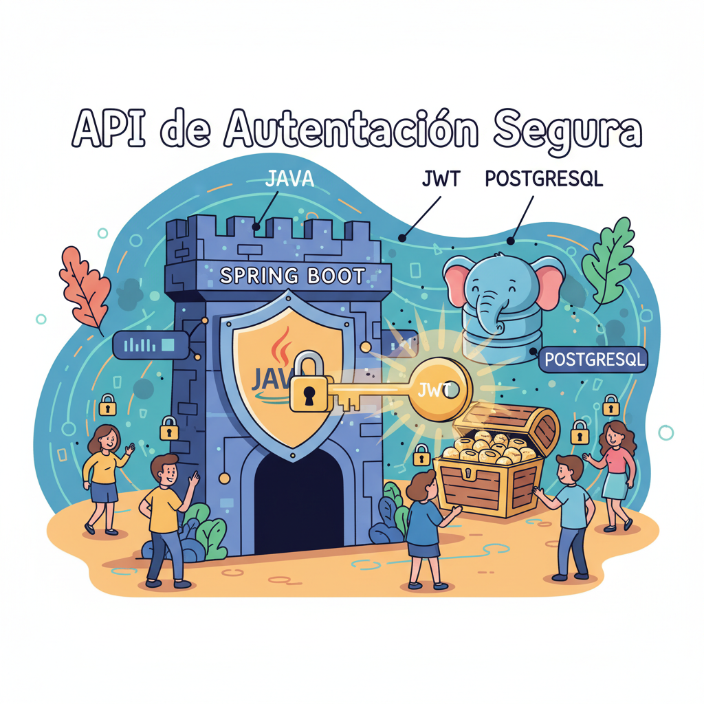 Java: API de autenticación segura con Spring Boot, JWT y PostgreSQL