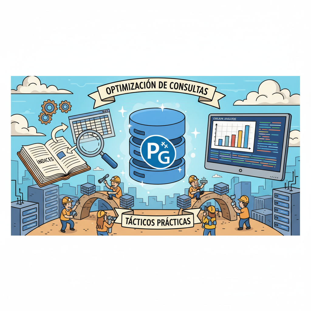 Optimización de consultas en PostgreSQL: índices, EXPLAIN ANALYZE y tácticas prácticas