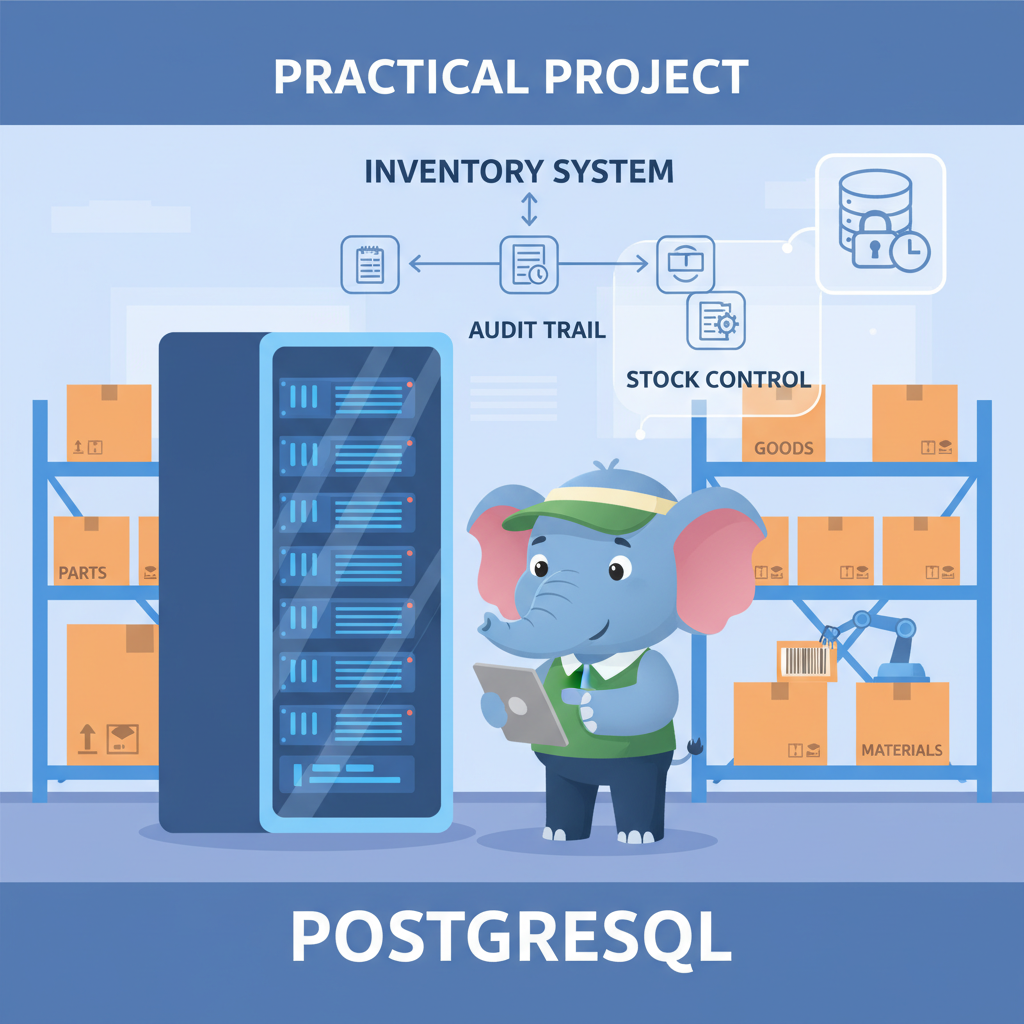 Proyecto práctico: Sistema de inventario con auditoría y control de stock en PostgreSQL