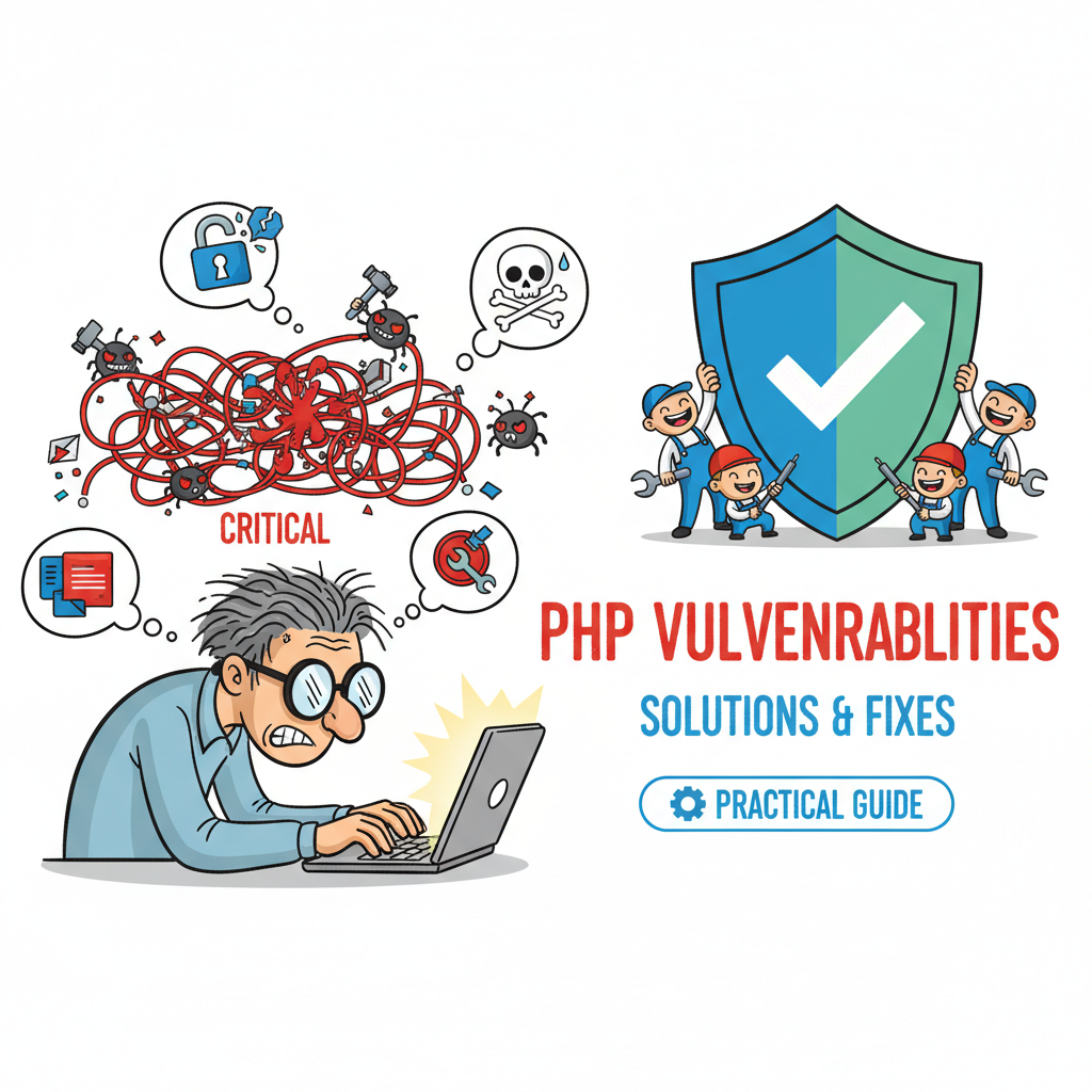 Vulnerabilidades críticas en PHP y cómo solucionarlas (guía práctica)