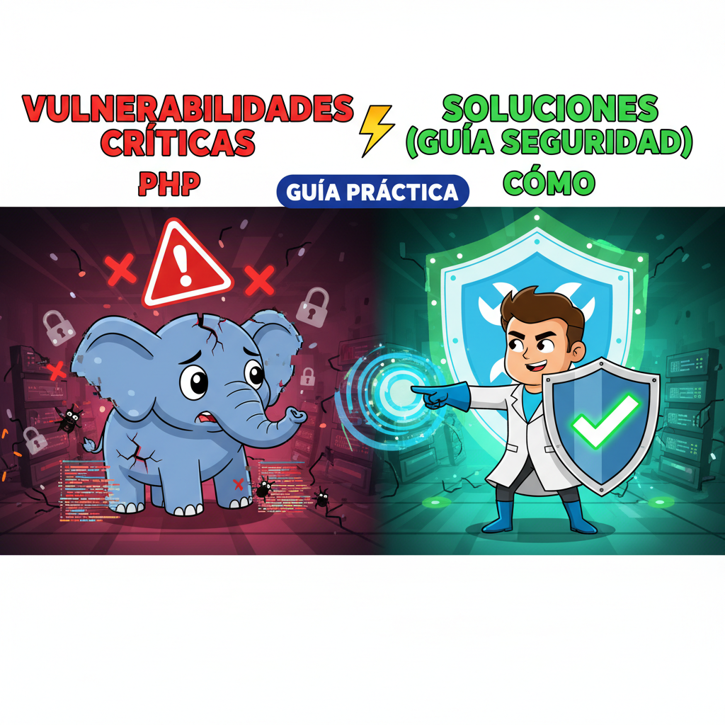 Vulnerabilidades críticas en PHP y cómo solucionarlas (Guía práctica de seguridad)